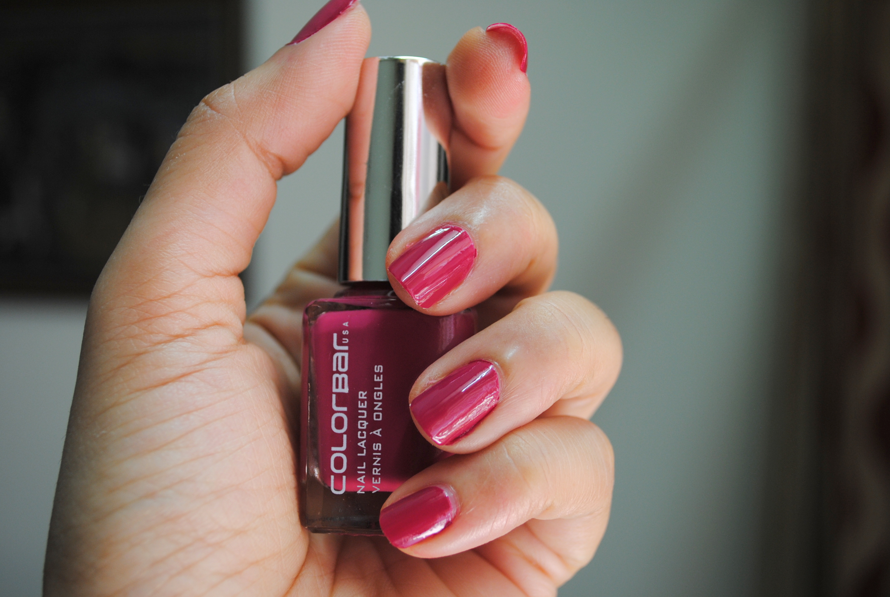 Buy COLORBAR Pinked Matte Nail Lacquer - 12 ml | Shoppers Stop